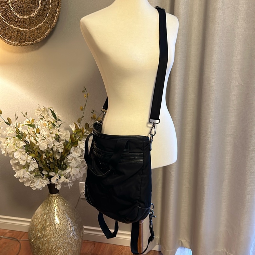 LOLE purse, can be worn as a crossbody or backpack or normal purse.